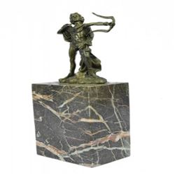 Apollo Bronze Sculpture on Marble Base Statue