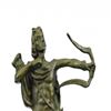 Image 6 : Apollo Bronze Sculpture on Marble Base Statue