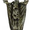 Image 7 : Gothic Skeleton Candle Holder Bronze Statue