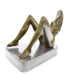 Erotic Nude Female Bronze Sculpture