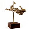 Image 2 : Lovely Nude Female Gymnast Acrobat Bronze Statue