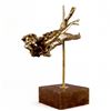 Image 6 : Lovely Nude Female Gymnast Acrobat Bronze Statue