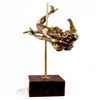 Image 7 : Lovely Nude Female Gymnast Acrobat Bronze Statue