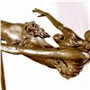 Image 9 : Lovely Nude Female Gymnast Acrobat Bronze Statue