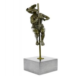 Cirque du Soleil Performer Bronze Sculpture