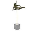 Image 3 : Gymnast Olympic Memorabilia Bronze Sculpture