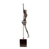 Image 8 : Pole Dancer Bronze Sculpture on Marble Base Figurine