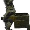 Image 7 : Bulldog Bronze Planter Sculpture Statue
