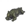 Image 9 : Sweet Little Bulldog Bronze Sculpture