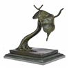 Image 1 : Modern Art Melting Clock Bronze Sculpture