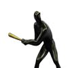 Image 8 : Mid Century Baseball Player Bronze Sculpture