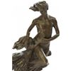 Image 10 : Floating Man with Baby Girl Bronze Statue