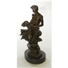 Image 4 : Floating Man with Baby Girl Bronze Statue