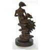 Image 7 : Floating Man with Baby Girl Bronze Statue