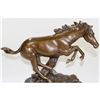 Image 10 : Horse Running Stallion Bronze Sculpture
