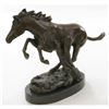 Image 6 : Horse Running Stallion Bronze Sculpture