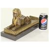 Image 2 : Mythological Creature Sphinx Egyptian Bronze Sculpture