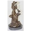 Image 10 : Lady with Dog Bronze Statue