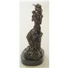 Image 5 : Lady with Dog Bronze Statue