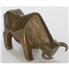 Image 3 : Modern Art Abstract Bull Bronze Statue