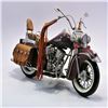 Image 1 : Brown Indian Motorcycle Diecast 1957 Scout Handcrafted Figure