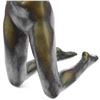 Image 3 : Nude Girl Beneath The Wind Bronze Sculpture