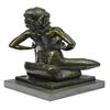 Image 8 : Erotic Nude Woman Bronze Statue