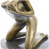 Image 3 : Erotic Nude Female Bronze Statue