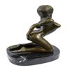 Image 7 : Erotic Nude Female Bronze Statue