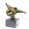 Image 3 : Abstract Modern Art Cast Bronze Statue