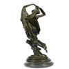 Image 3 : Nude Woman with Grapes Bronze Statue