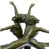 Image 2 : Gemini Twins Dancer Bronze Sculpture