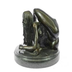 Nude Girl Bronze Sculpture