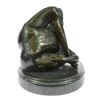 Image 3 : Nude Girl Bronze Sculpture