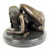 Image 7 : Nude Girl Bronze Sculpture