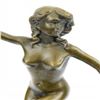 Image 5 : Nude Erotic Pin Up Girl Bronze Sculpture