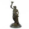 Image 9 : Roman Girl Bronze Statue