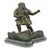 Image 1 : Viking Warrior With Sword Bronze Statue