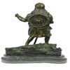 Image 7 : Viking Warrior With Sword Bronze Statue