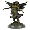 Image 1 : Mythical Fairy Angel Bronze Sculpture