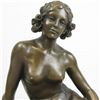Image 2 : Erotic Victorian Lady Bronze Statue