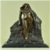 Image 1 : Woman Held Captive Within Wall Bronze Sculpture
