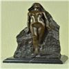 Image 3 : Woman Held Captive Within Wall Bronze Sculpture
