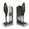 Image 2 : Bird Bronze Sculpture on Marble Base Statue