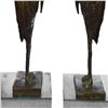 Image 8 : Bird Bronze Sculpture on Marble Base Statue