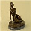 Image 4 : Curvaceous Nude Woman Bronze Sculpture