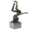 Image 1 : Nude Female Celebrating Life Bronze Sculpture