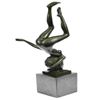 Image 4 : Nude Female Celebrating Life Bronze Sculpture