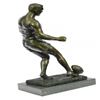 Image 2 : Muscular Rugby Player Bronze Sculpture