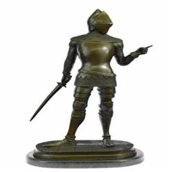 Knight Warrior Bronze Statue